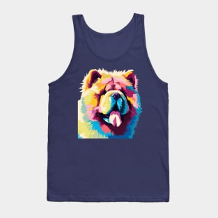 Chow Chow Pop Art - Dog Lover Gifts Tank Top